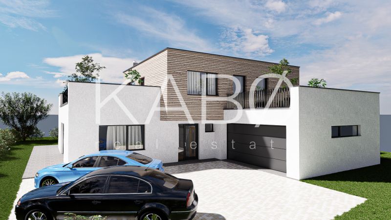 6 izbová vila -  DVOJGARÁŽ - CABAJ  - Riegler 