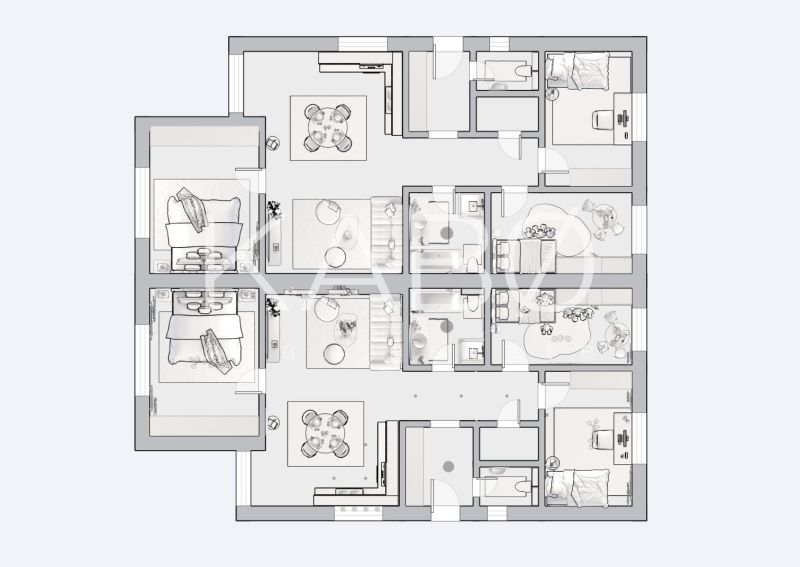 Posledný Voľný - Moderný 4-izbový rodinný dom s terasou a záhradou