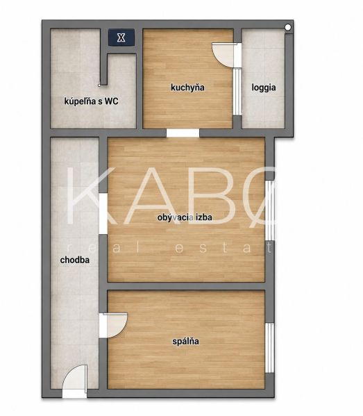 Ideálny 2 izbový byt s veľkou loggiou a výhľadom